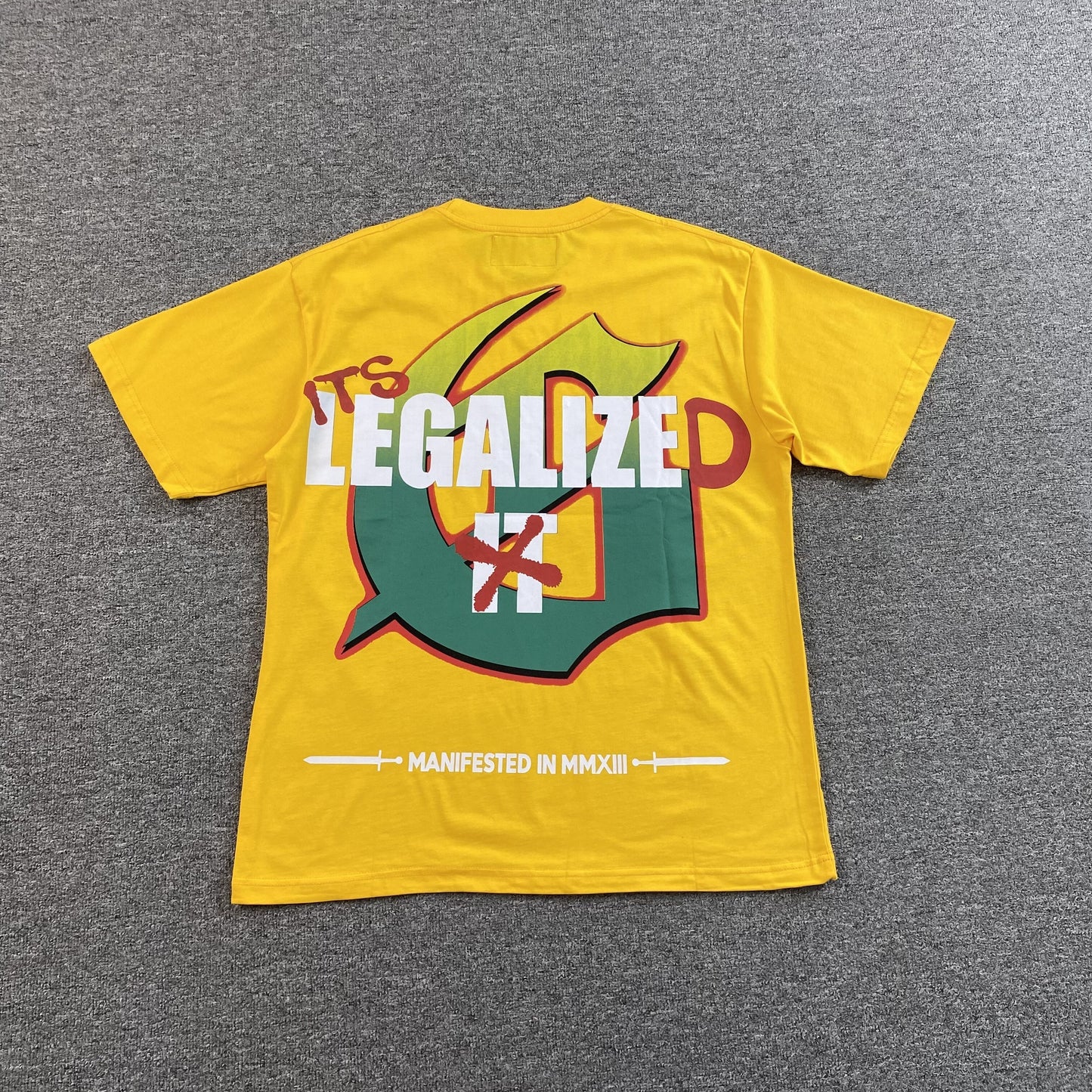 Godspeed Indoor Tee Yellow