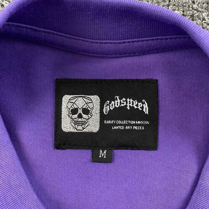 Godspeed JFK to MIA Tee Purple