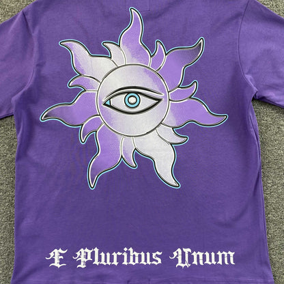 Godspeed JFK to MIA Tee Purple