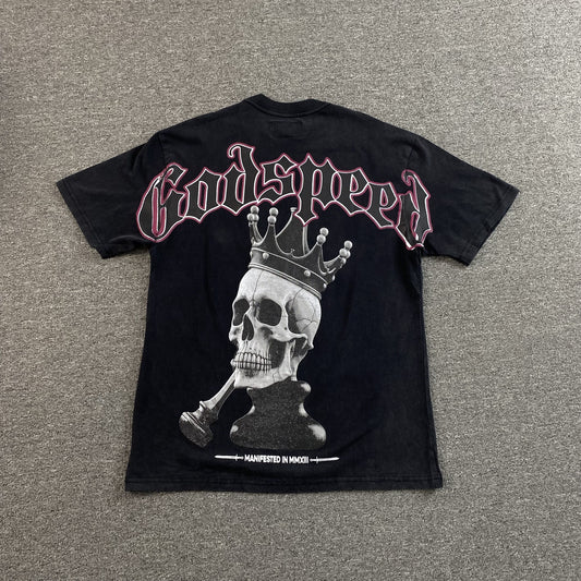 Godspeed King 4ever Tee Black