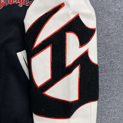 Godspeed Mankind Varsity Jacket Black