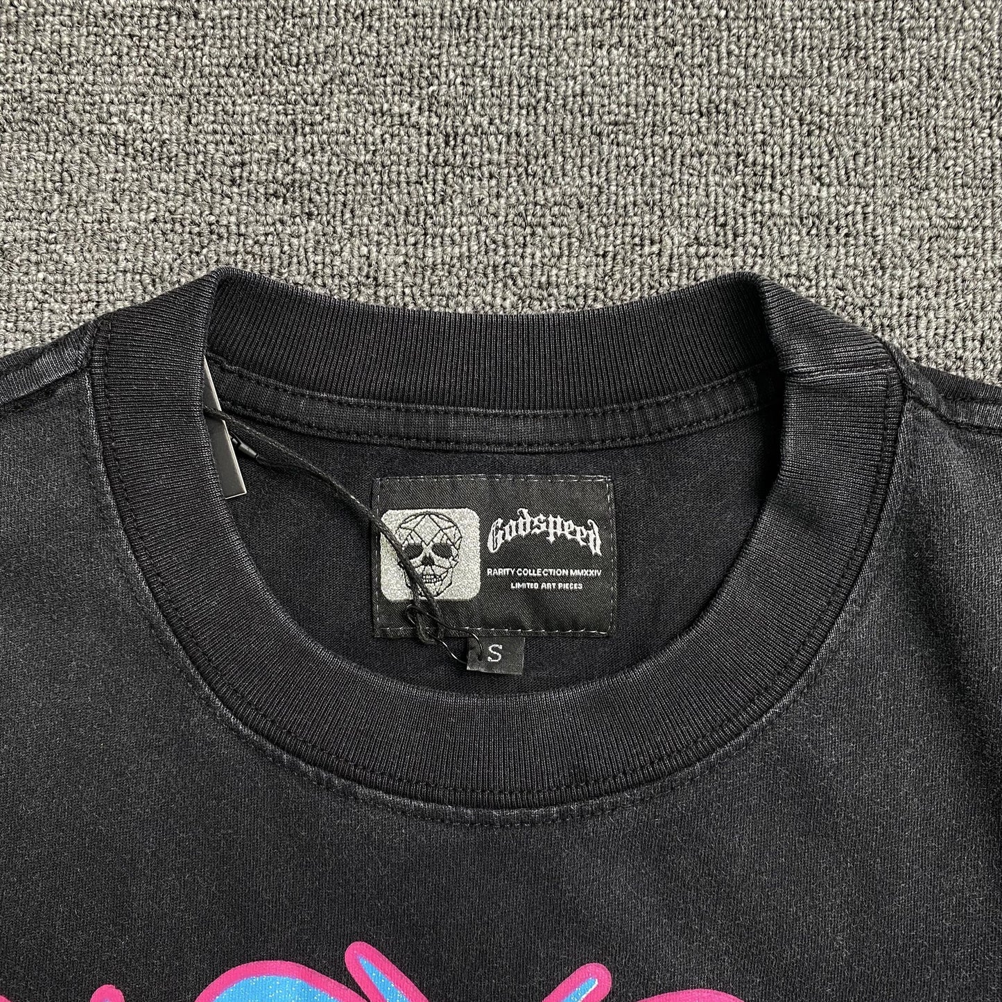 Godspeed Memento Vivere Tee Black