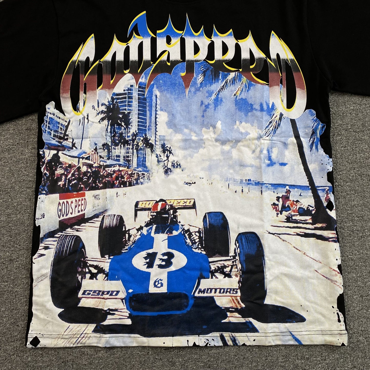 Godspeed Miami F1 Tee Black