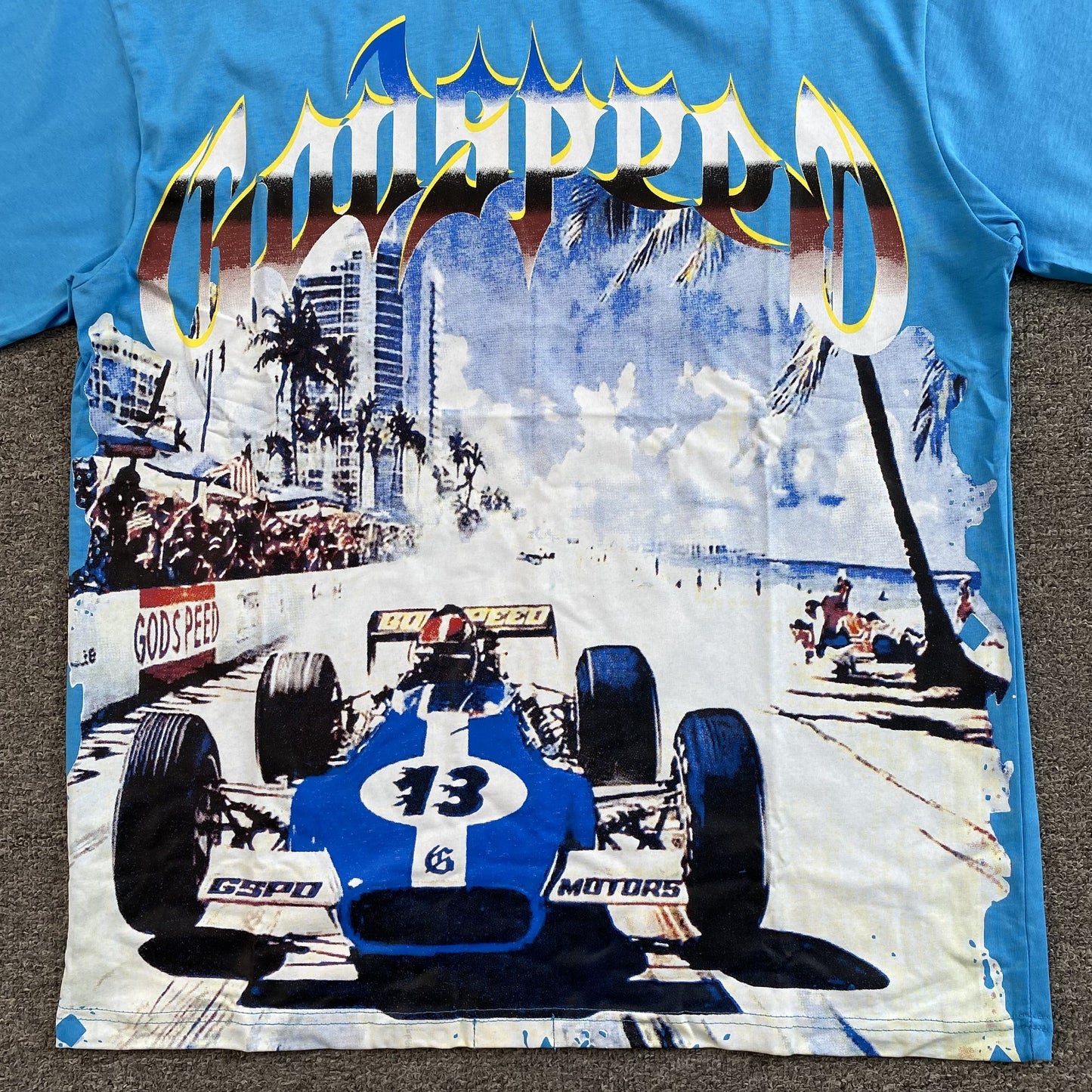Godspeed Miami F1 Tee Blue