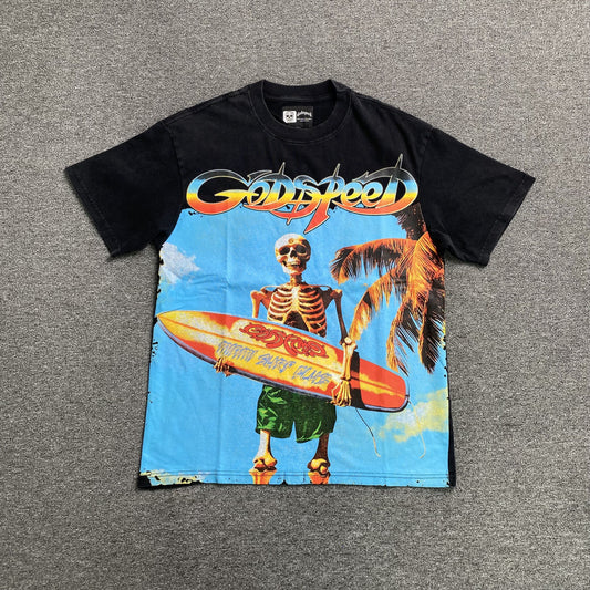 Godspeed Miami Surf Tee Black