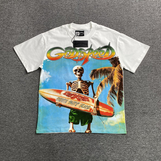 Godspeed Miami Surf Tee White