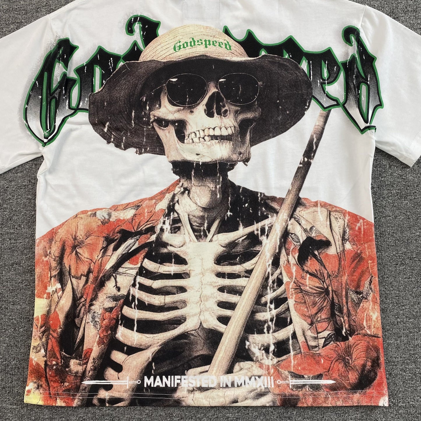 Godspeed Pool Shark Tee White