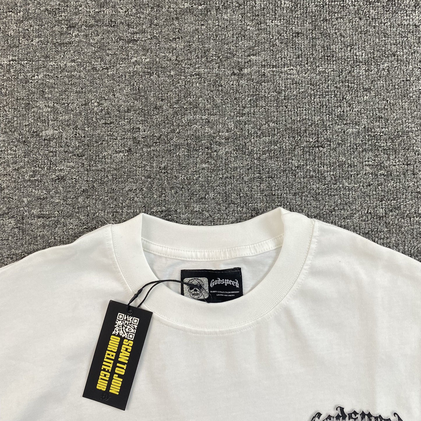 Godspeed Pool Shark Tee White