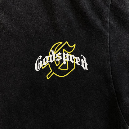 Godspeed Skeleton Eagle Hunter Tee Black