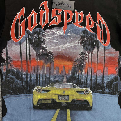 Godspeed Sunset BLVD Tee Black