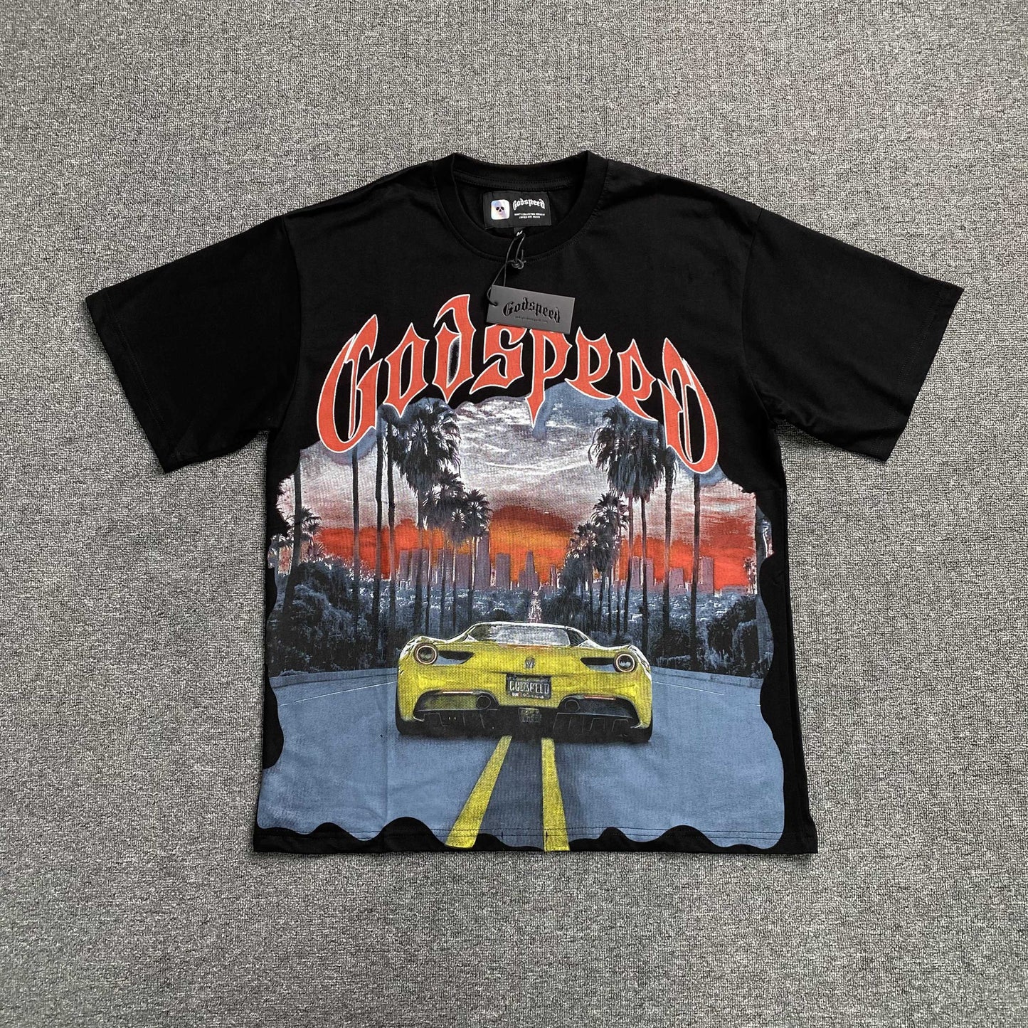 Godspeed Sunset BLVD Tee Black