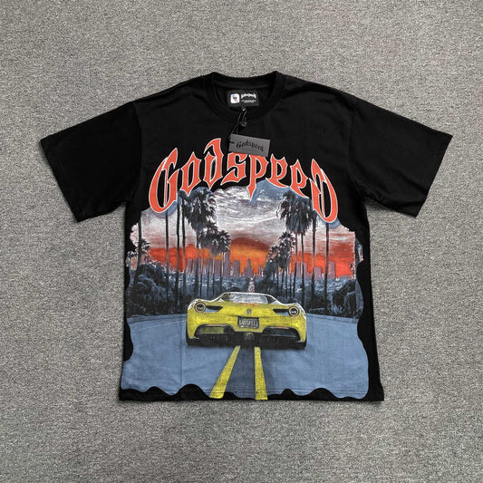 Godspeed Sunset BLVD Tee Black