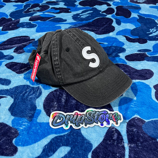 Gorra Supreme S Logo Negra