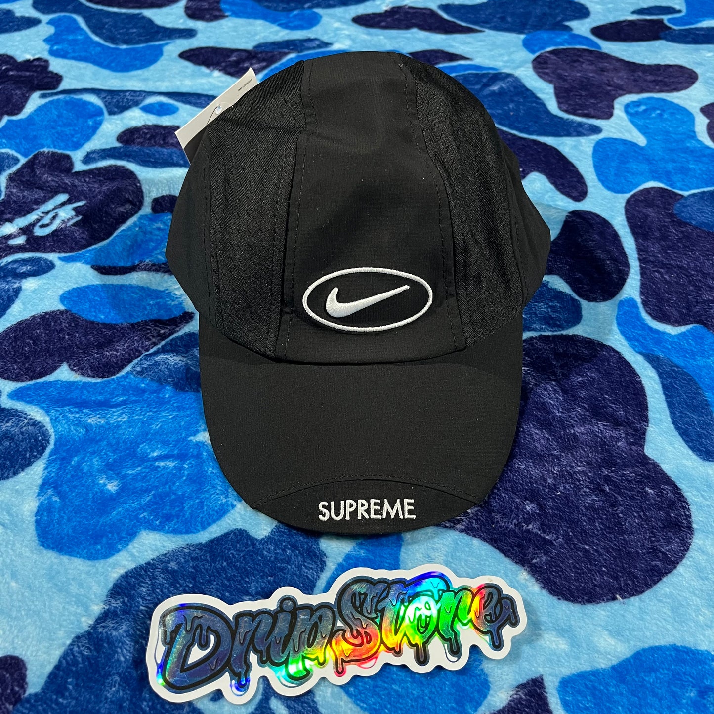 Supreme Nike Running Hat Black