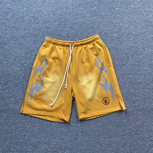 hellstar-flame-shorts-orange-Drip Store Argentina