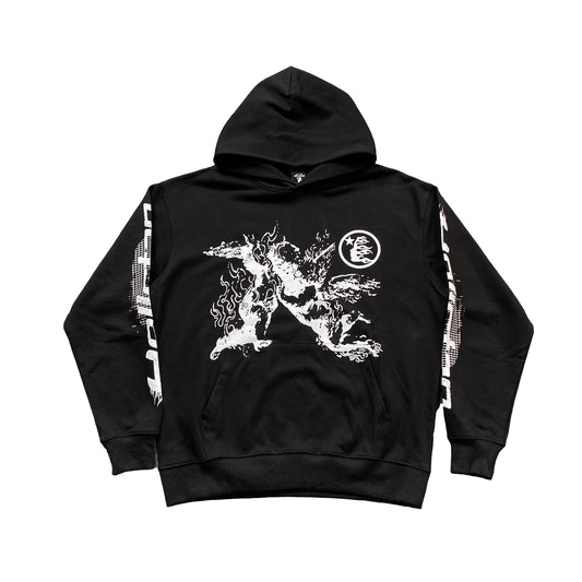 HELLSTAR PATH TO PARADISE HOODIE BLACK-Drip Store Argentina