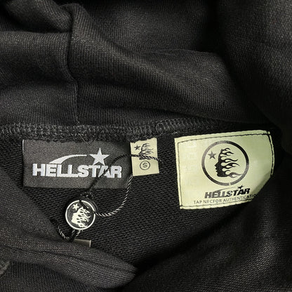 HELLSTAR SPORTS FUTURE FLAME HOODIE BLACK-Drip Store Argentina