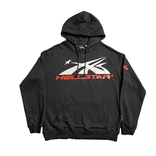 HELLSTAR SPORTS HOODIE BLACK RED-Drip Store Argentina