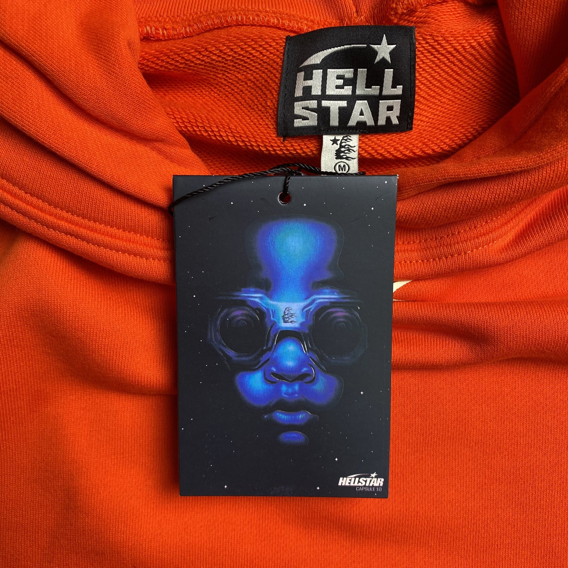 HELLSTAR SPORTS HOODIE JET ORANGE-Drip Store Argentina