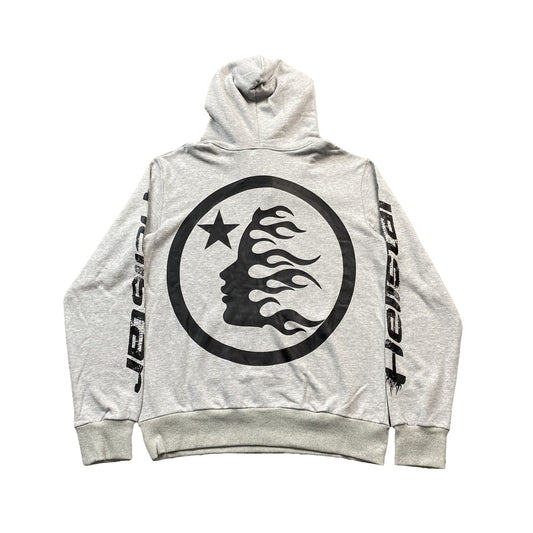 HELLSTAR STUDIOS SPEED HOODIE GREY-Drip Store Argentina