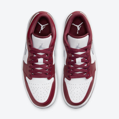 jordan-1-low-white-bordeaux-7-Drip Store Argentina