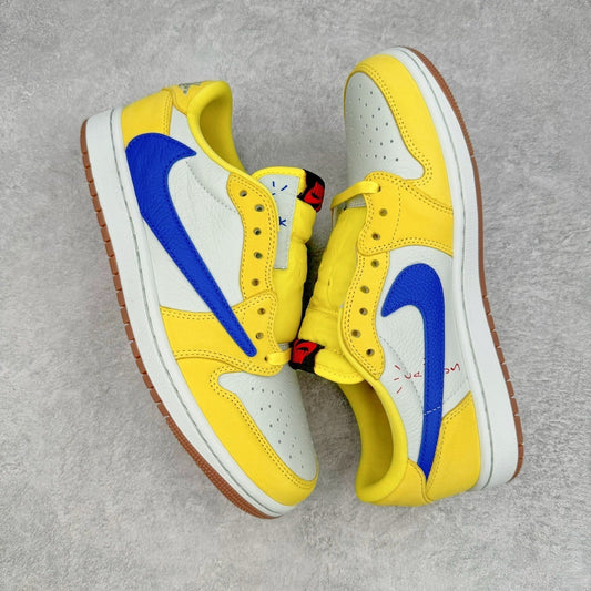 Jordan 1 Low X Travis Scott Canary