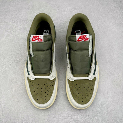 Jordan 1 Low X Travis Scott Medium Olive