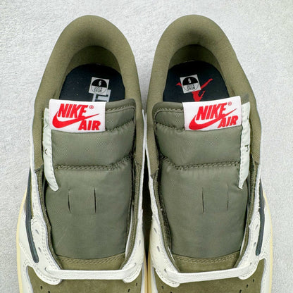 Jordan 1 Low X Travis Scott Medium Olive