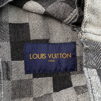 Louis Vuitton Damier Damoflage Classic Denim Jacket Black