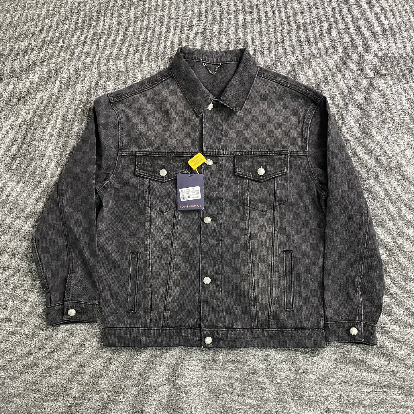 Louis Vuitton Damier Denim Jacket Black