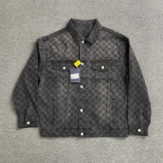 Louis Vuitton Damier Denim Jacket Black
