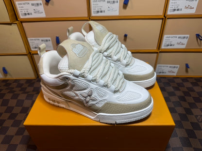 Louis Vuitton Skate Sneaker Beige White