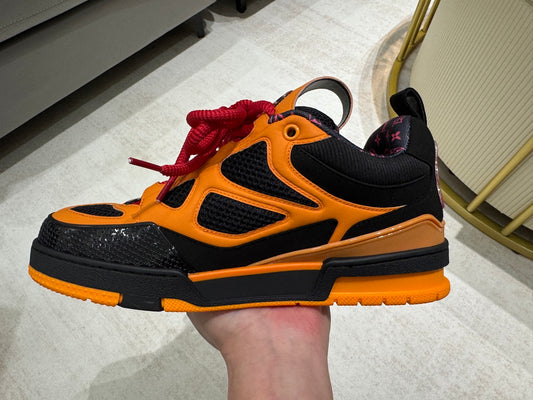 Louis Vuitton Skate Sneaker Black Orange