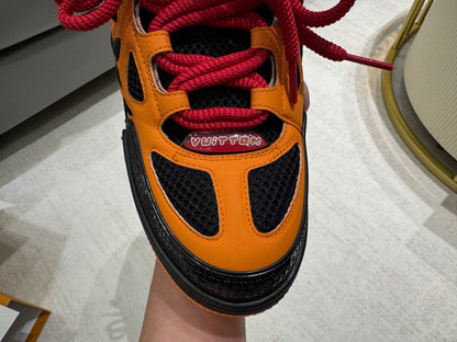 Louis Vuitton Skate Sneaker Black Orange