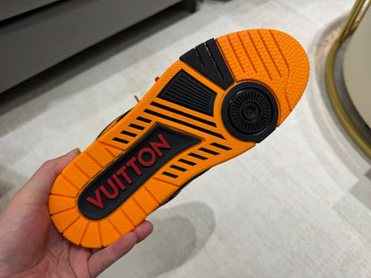 Louis Vuitton Skate Sneaker Black Orange