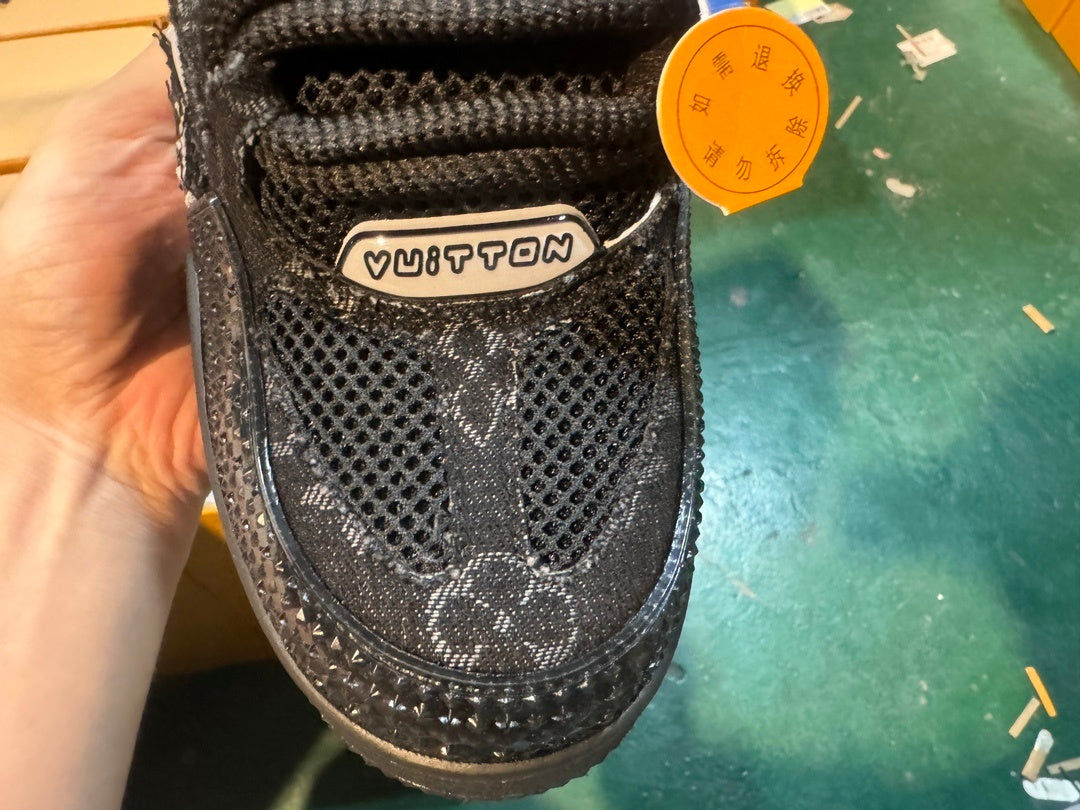 Louis Vuitton Skate Sneaker Black Swarovski Monogram