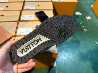 Louis Vuitton Skate Sneaker Black Swarovski Monogram