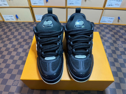 Louis Vuitton Skate Sneaker Black White
