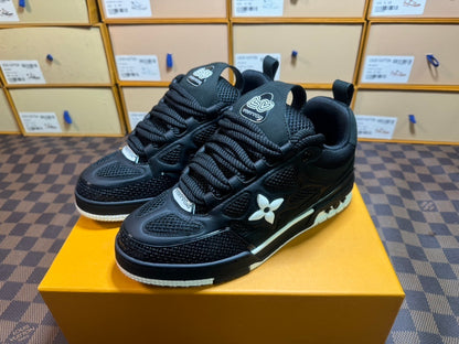 Louis Vuitton Skate Sneaker Black White