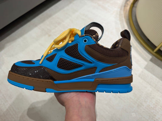 Louis Vuitton Skate Sneaker Brown Blue