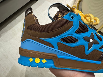 Louis Vuitton Skate Sneaker Brown Blue