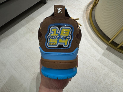 Louis Vuitton Skate Sneaker Brown Blue