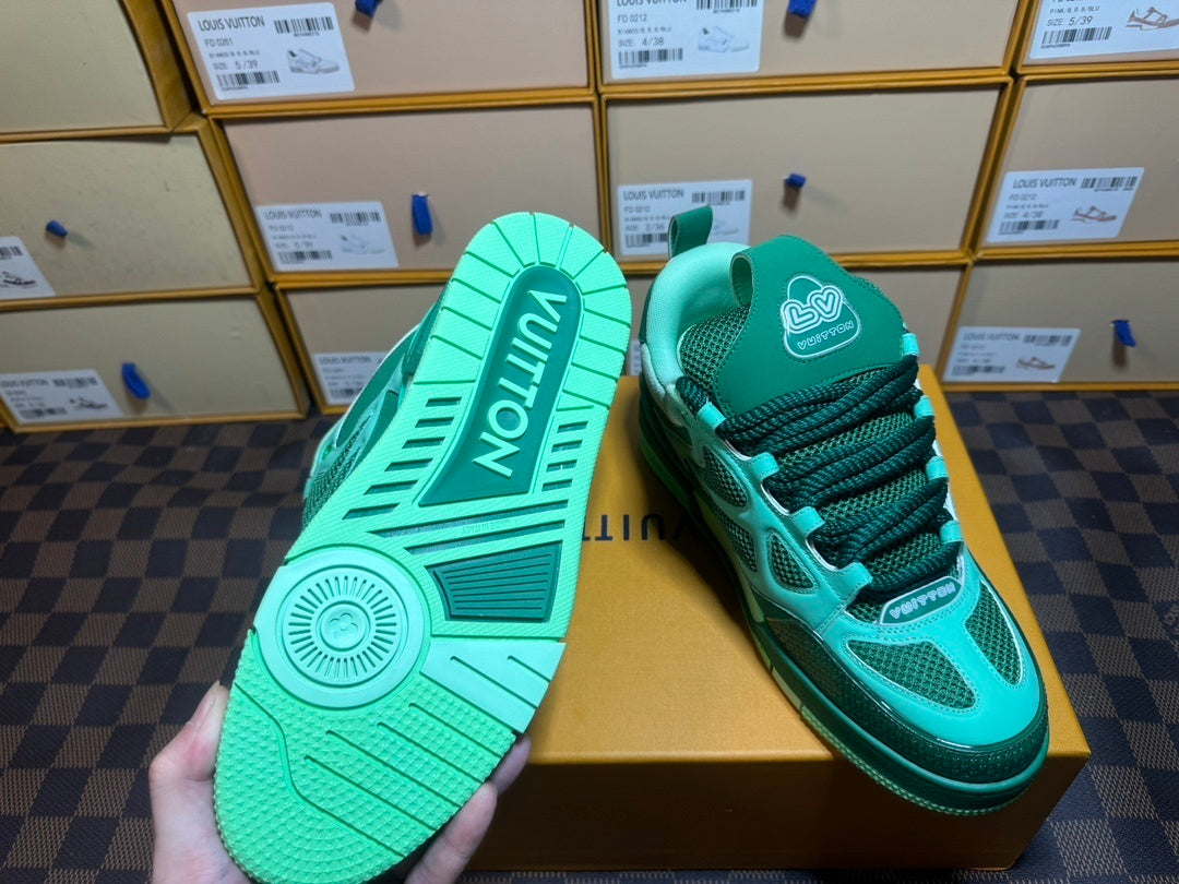 Louis Vuitton Skate Sneaker Green