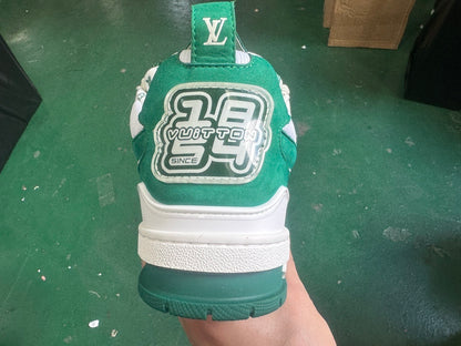 Louis Vuitton Skate Sneaker Green White