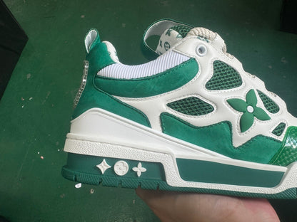 Louis Vuitton Skate Sneaker Green White