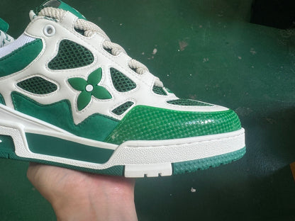 Louis Vuitton Skate Sneaker Green White