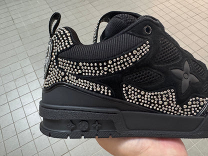 Louis Vuitton Skate Sneaker Grey Studded