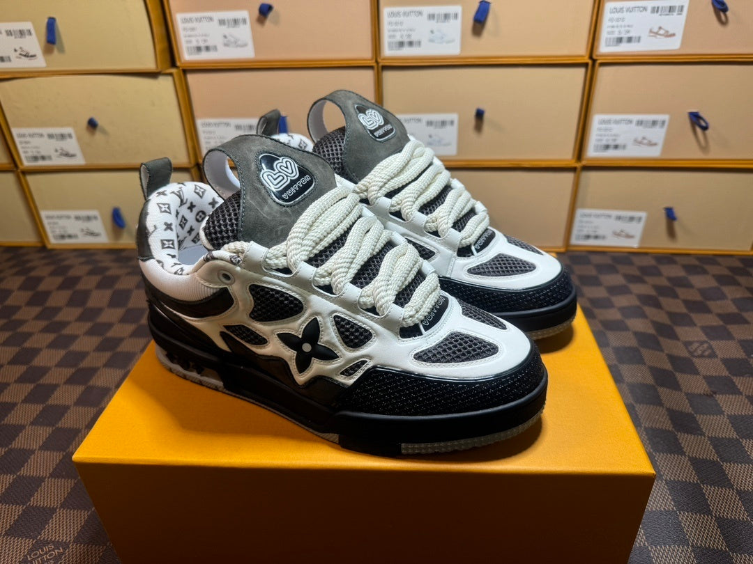 Louis Vuitton Skate Sneaker Grey White