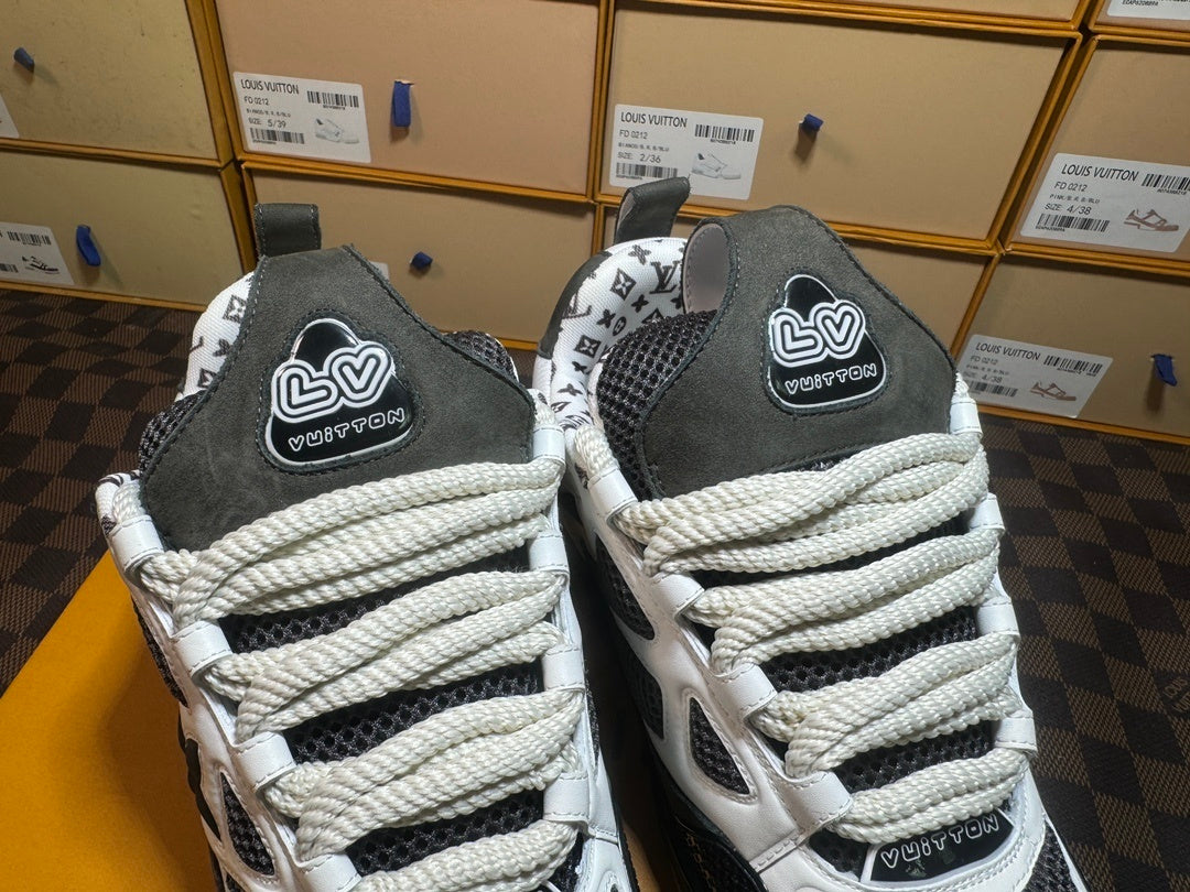 Louis Vuitton Skate Sneaker Grey White