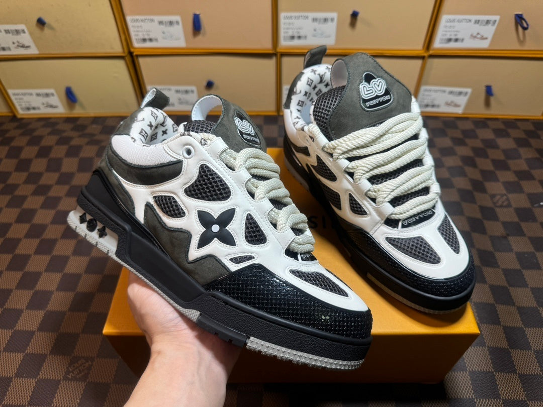 Louis Vuitton Skate Sneaker Grey White